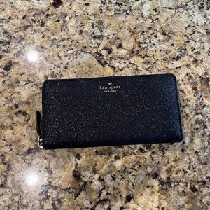 Kate Spade Shimmery Glitter Continental Wallet